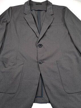 Ministry of Supply Blazer Men's XXL Gray Kinetic Stretch Sport Coat Jacket